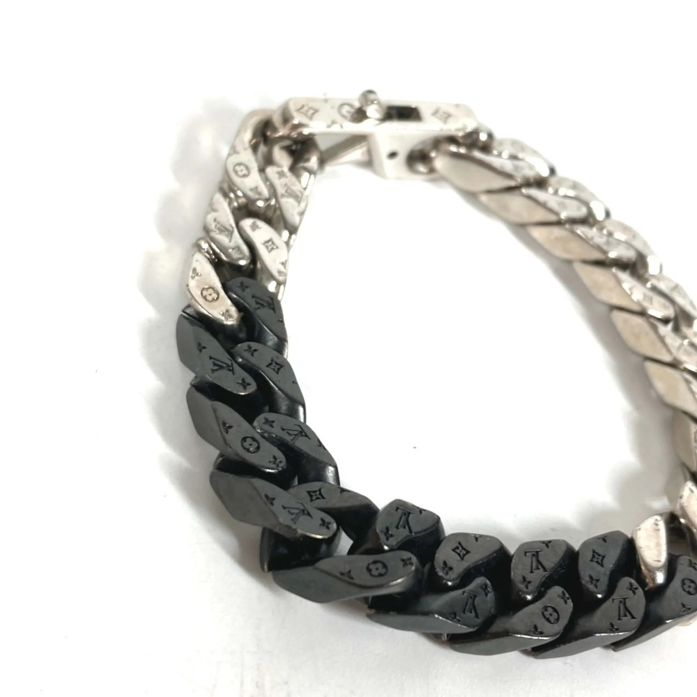 LOUIS VUITTON Black Monogram Charm Bracelet - Picture 4 of 7